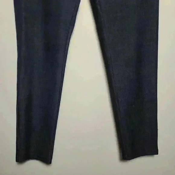 Karl Lagerfeld Dark Denim Pull On Jeggings Ankle Stretch Jeans Pants Size Medium - Picture 10 of 12